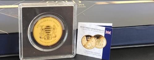 Gouden munt Tsjaad. 3000 Francs 2023 "Charles II Coronation", Postzegels en Munten, Munten | Europa | Niet-Euromunten, Losse munt