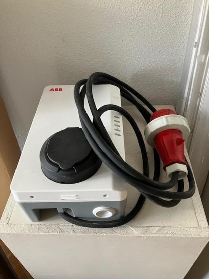 617. EV laadpaal oplaatpunt ABB EVBOX, Hobby en Vrije tijd, Overige Hobby en Vrije tijd, Nieuw, Ophalen of Verzenden
