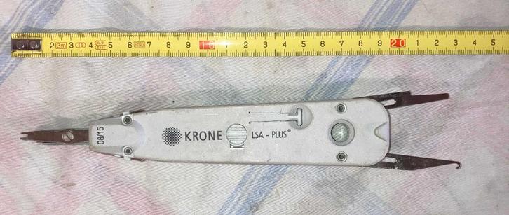 Set van 2 krimptangen voor netwerken of connectoren, Doe-het-zelf en Bouw, Gereedschap | Handgereedschap, Gebruikt, Ophalen of Verzenden