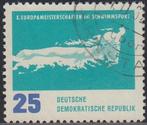 1962 - DDR - E.K. Zwemmen Leipzig [Michel 910] + ARNSTADT, DDR, Verzenden, Gestempeld