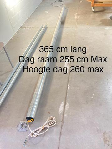 Arbre et moteur pour volet, 200 cm ou plus, Gris, Fonctionnement électrique, 8870 Izegem