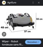 Wiper Blitz xp Robot Grasmaaier met lader, Cirkelmaaier, Gebruikt, Minder dan 30 cm, Accu-grasmaaier