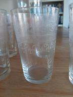 6 vintage waterglazen, Enlèvement