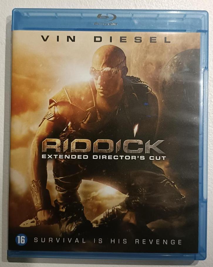 Riddick blu-ray/dvd combo (met NL ondertitels), Cd's en Dvd's, Blu-ray, Zo goed als nieuw, Science Fiction en Fantasy, Ophalen of Verzenden