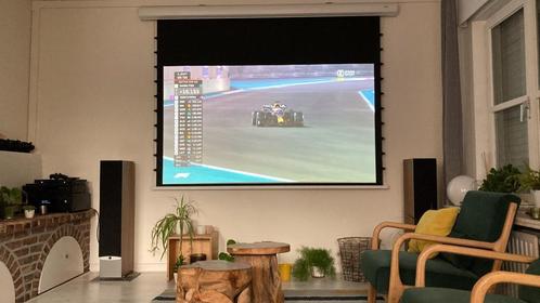 Elektro ProHD series Projectie scherm - 90 inch (200x113cm), Audio, Tv en Foto, Projectieschermen, Gebruikt, Elektrisch, Ophalen