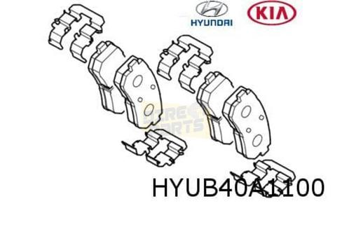 Hyundai / Kia (9/05-) remblokset achter Origineel! 583021KA3, Auto-onderdelen, Remmen en Aandrijving, Hyundai, Kia, Nieuw, Ophalen of Verzenden