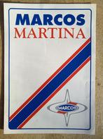 MARCOS MARTINA 1992 BROCHURE DEPLIANT 4 PAGES ENGLISH, Enlèvement ou Envoi, Utilisé, Autres marques