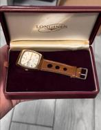 Longines Olympian automatisch dag- en datumhorloge, Handtassen en Accessoires, Polshorloge, Longines, Met bandje, 1960 of later