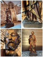 Zeldzaam antiek Kerkbeeld / Heiligenbeeld, Ophalen, Gebruikt, Christendom | Katholiek