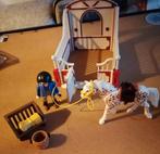 Playmobil 5107 paardenstal met dresseus, Ophalen of Verzenden, Zo goed als nieuw