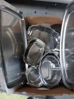 Inox komme´, schalen, Ophalen