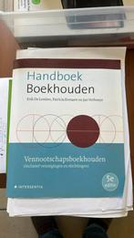 Handboek Boekhouden - Vennootschapsboekhouden (vijfde editie, Ophalen, Zo goed als nieuw, Erik De Lembre; Patricia Everaert