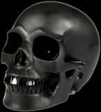 Mat Zwart Obsidiaan Schedel Skull Doodshoofd Edelsteen, Verzamelen, Mineralen en Fossielen, Ophalen of Verzenden