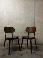 2 vintage stoelen deens design, Huis en Inrichting, Stoelen, Ophalen of Verzenden, Zo goed als nieuw