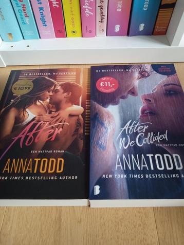 After (we collided) - Anna Todd, deel 1 en deel 2 beschikbaar voor biedingen