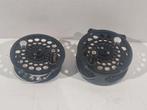 Classic fly reel en reserve spoel , beide met backing,  7/8, Ophalen of Verzenden, Gebruikt