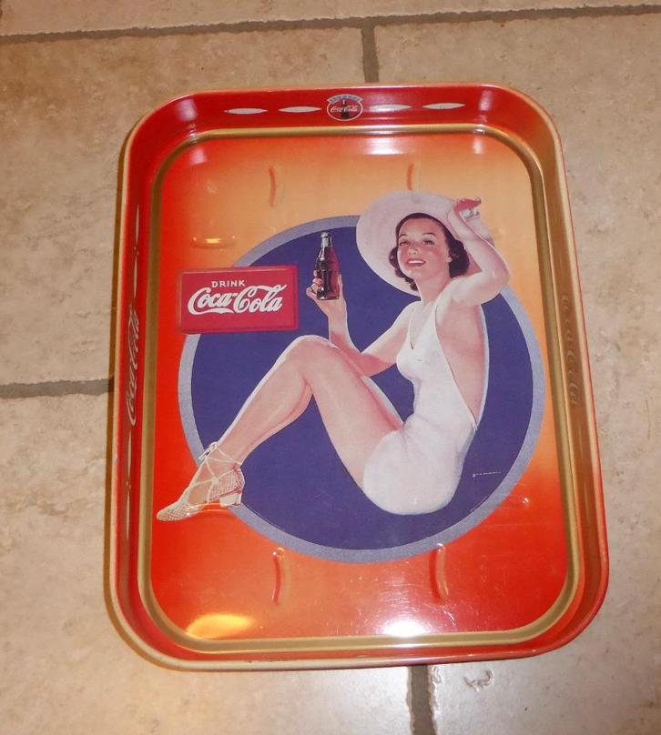 Serveerschaal " Coca Cola ", Verzamelen, Merken en Reclamevoorwerpen, Zo goed als nieuw, Ophalen of Verzenden
