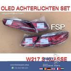 W217 C217 S63 AMG OLED ACHTERLICHTEN SET S KLASSE ORIGINEEL, Utilisé, Enlèvement ou Envoi, Mercedes-Benz