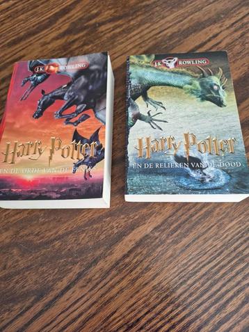 J.K. ROWLING : 2 HARRY POTTER BOEKEN (titels hierna) beschikbaar voor biedingen