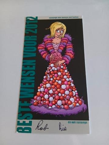 Kiekeboe wenskaartje 2012  beschikbaar voor biedingen