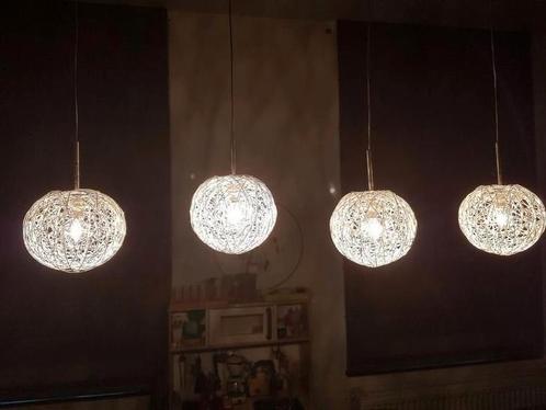 plafondlamp + hangluchter 6 bollen, Huis en Inrichting, Lampen | Wandlampen, Gebruikt, Ophalen