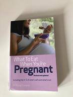 Boek over zwangerschap: What to Eat When You're Pregnant, Zo goed als nieuw, Ophalen, Zwangerschap en Bevalling