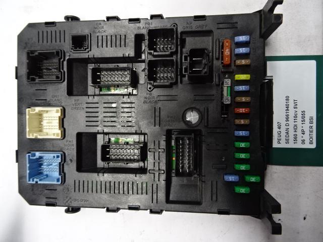 COMPUTER BODY CONTROL Peugeot 407 (6D) (9661940180), Auto-onderdelen, Elektronica en Kabels, Peugeot, Gebruikt