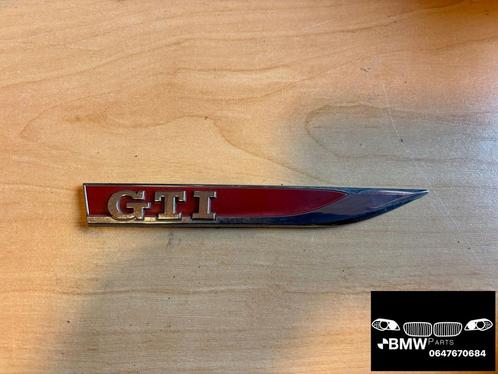 Logo GTI spatbord RV VW Polo GTI 6R 6C, Auto-onderdelen, Carrosserie, Volkswagen, Voor, Gebruikt, Herkomst onderdeel bekend, Ophalen of Verzenden