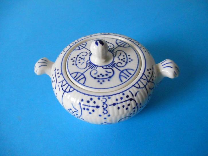 Copenhague suikerpotje van Boch, Antiek en Kunst, Antiek | Servies los, Ophalen of Verzenden