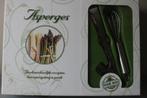 Aspergekookboek met tang en klopper. Nieuw!!! Boekbox, Huis en Inrichting, Ophalen of Verzenden, Nieuw