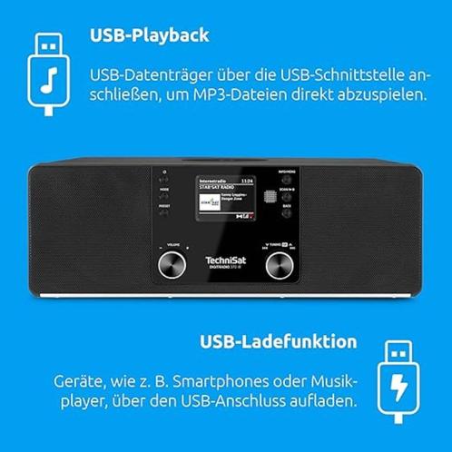 Technisat IR370 zeer compleet hifi-systeem, Audio, Tv en Foto, Stereoketens, Zo goed als nieuw, Tuner of Radio, Speakers, Overige merken