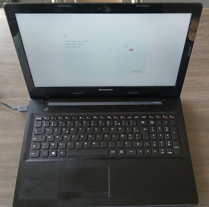 Lenovo G50-45 (ChromeOS Flex), Computers en Software, Windows Laptops, Refurbished, 15 inch, HDD, 2 tot 3 Ghz, 8 GB, Azerty, Ophalen of Verzenden