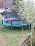 grote trampoline gratis, Ophalen, Gebruikt