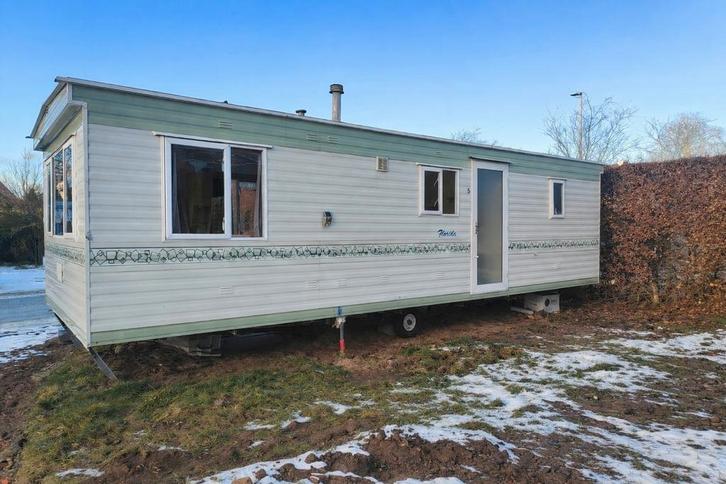 Te koop: verzorgde en ruime stacaravan, Caravanes & Camping, Caravanes résidentielles, Enlèvement