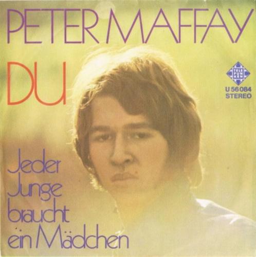 Peter Maffay – Du, Cd's en Dvd's, Vinyl Singles, Zo goed als nieuw, Single, Pop, 7 inch, Verzenden