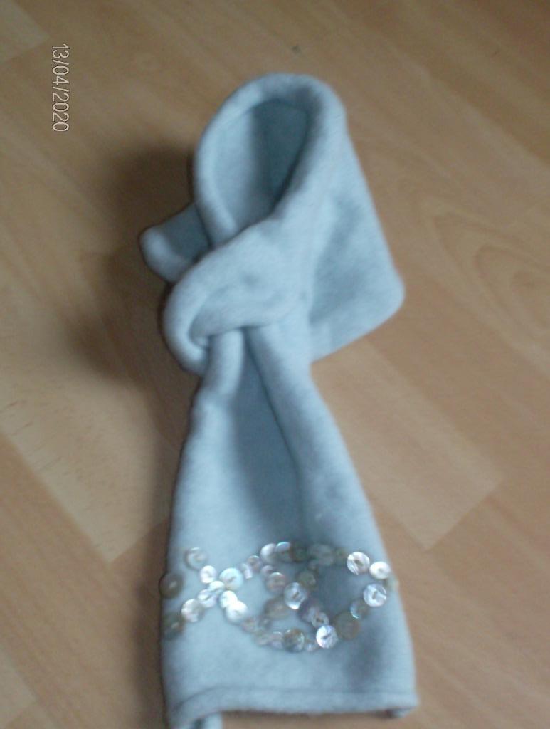 Sjaal lichtgroen merk mer du nord maat s2 breed 18 cm lengte, Enlèvement ou Envoi, Porté, Écharpe