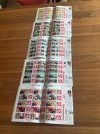 Kuifje - volledige reeks Duostamp postzegels - Kuifje 2001, Postzegels en Munten, Ophalen, Zonder stempel, Postfris, Overig