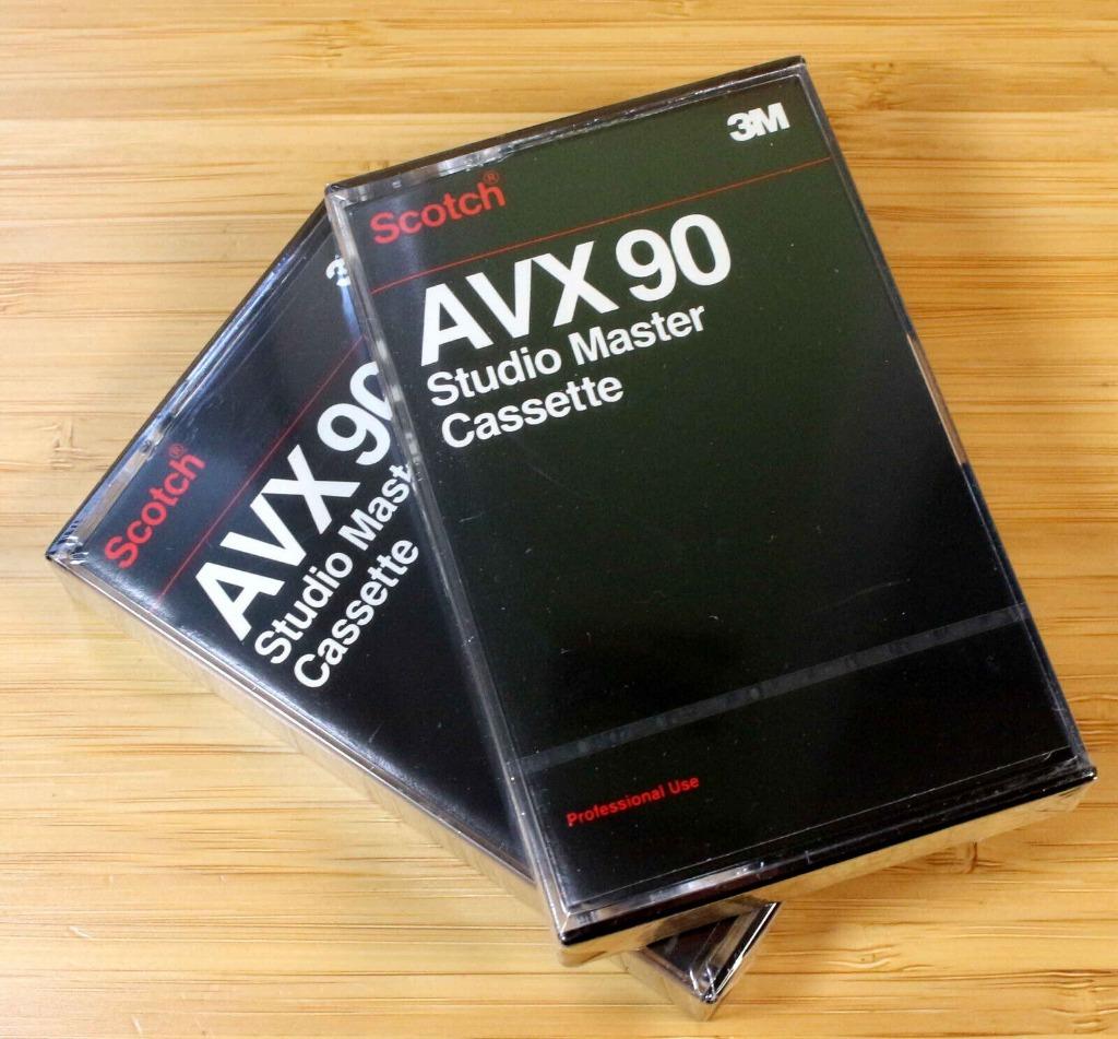 LOT 2x Cassettes Audio 90 SCOTCH 3M Pro K7 NEUF sous CELLO, Cd's en Dvd's, Cassettebandjes, Nieuw in verpakking, Onbespeeld, 2 t/m 25 bandjes