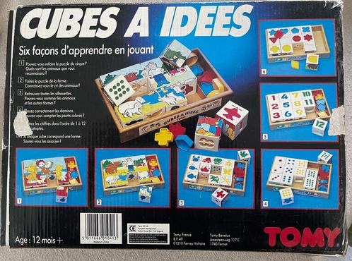 Tomy speel- en leerblokken, Kinderen en Baby's, Speelgoed | Kinderpuzzels, Zo goed als nieuw, Ophalen
