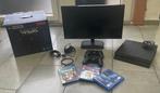 PlayStation 4 + accessoires, Met 2 controllers, Gebruikt, 500 GB, Ophalen