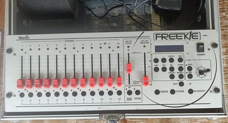 DMX Controller Freekie Martin., Muziek en Instrumenten, Licht en Laser, Gebruikt, Licht, Ophalen of Verzenden