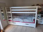 Stapelbed wit, Kinderen en Baby's, Kinderkamer | Stapelbedden en Hoogslapers, Ophalen, Gebruikt, Stapelbed