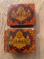2 antieke tabac doosjes turmac + panter sigarendoos (bieden), Antiquités & Art, Enlèvement