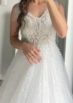 Trouwkleed, Enlèvement ou Envoi, Comme neuf, Blanc, Robe de mariée