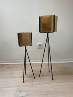 Ferm Living Plantenstaanders met messing pot l, Ophalen, Gebruikt