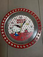 Hello kitty klok, Ophalen, Zo goed als nieuw, Analoog, Wandklok