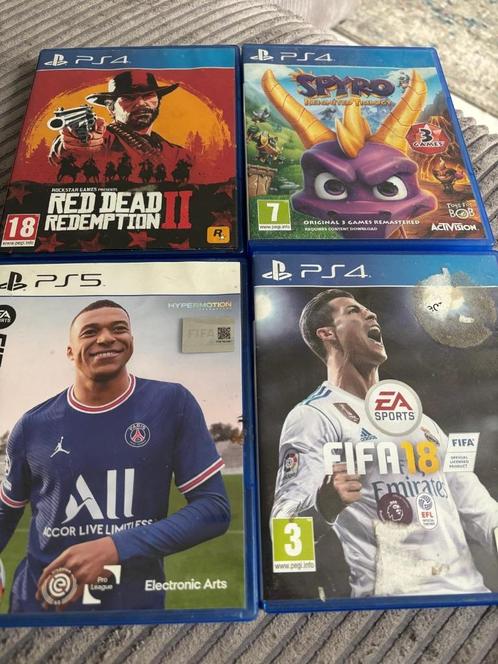PS4/5 Games, Games en Spelcomputers, Spelcomputers | Sony Consoles | Accessoires, Gebruikt, PlayStation 4, PlayStation 5, Overige typen