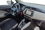 Nissan Micra 1.0 IG-T Xtronic N-Design - incl 2 jaar KARE, Auto's, Stof, Zwart, 95 pk, Wit