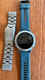 Garmin fenix 6 saphire, Ophalen of Verzenden, Zo goed als nieuw