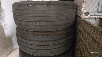 2 zomerbanden 235 55 18 Pirelli 5-6mm beschikbaar voor biedingen